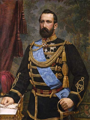 Portrait de Karl XV av Sverige och Norge (1826 - 1872)
