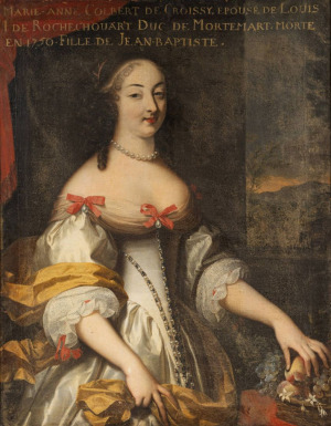 Portrait of Marie-Anne Colbert (1665 - 1750)