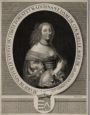 Portrait de Madame de Courcelles (ca 1609 - 1688)