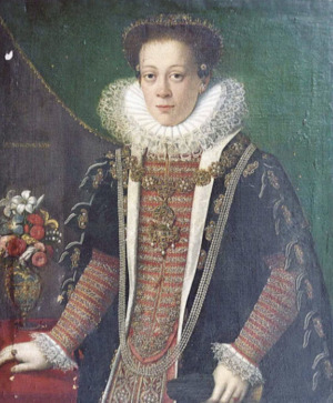 Portrait de Margaretha von Niederthor ( - 1610)
