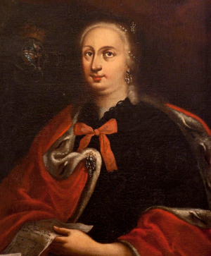 Portrait de Ricciarda Gonzaga (1698 - 1768)