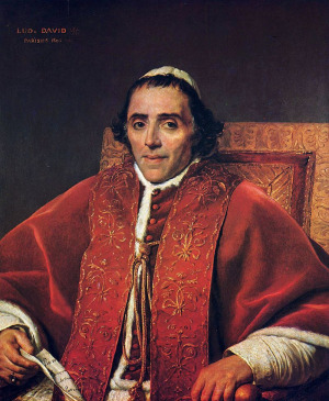 Portrait de Pius VII (1742 - 1823)
