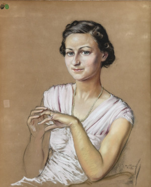 Portrait of Marie José van Cutsem (1909 - 2005)