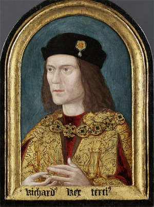 Portrait de Richard III of England (1452 - 1485)