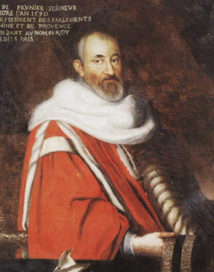 Portrait de Artus de Prunières (1548 - 1616)
