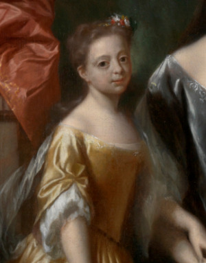 Portrait de Amalie van Oranje-Nassau (1710 - 1777)