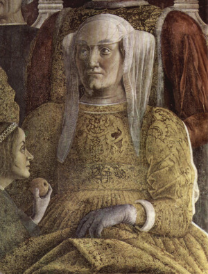Portrait de Barbara von Hohenzollern (1422 - 1423)