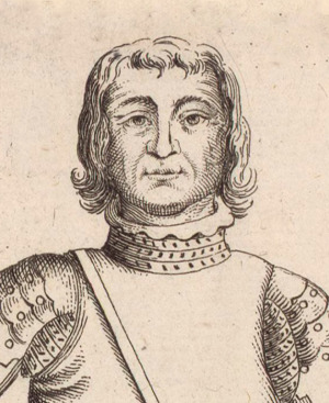 Portrait de Charles II de Valois-Alençon (1297 - 1346)