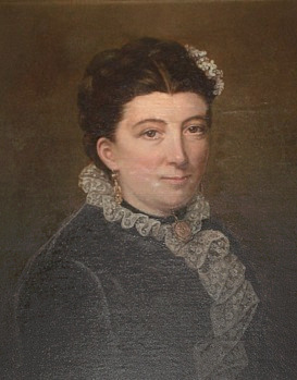 Portrait de Marie Céline Geoffroy du Coudret (1848 - 1916)