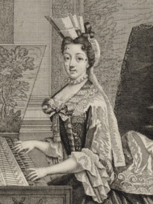 Portrait de Mademoiselle de Menetou (1679 - 1745)