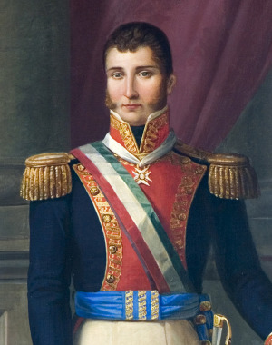 Portrait de Agustín de Itúrbide (1783 - 1824)