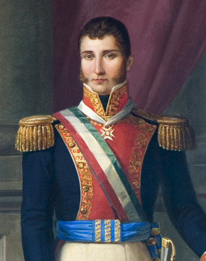 Portrait of Agustín de Itúrbide (1783 - 1824)