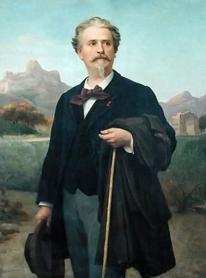 Portrait de Frédéric Mistral (1830 - 1914)