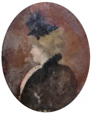 Portrait de Madeleine Bertera-Wappers (1873 - 1954)