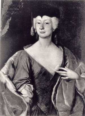 Portrait de Konstancja Czartoryska (1700 - 1759)