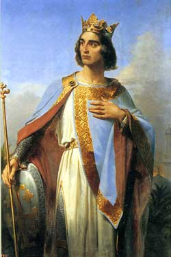 Portrait de Baudouin Ier de Jérusalem (1065 - 1118)