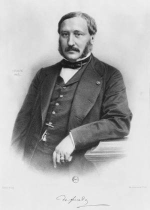 Portrait de Adolphe de Forcade La Roquette (1820 - 1874)