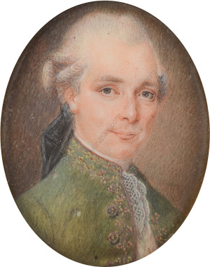 Portrait of Charles Claude François Le Vaillant de Bovent (1738 - 1794)