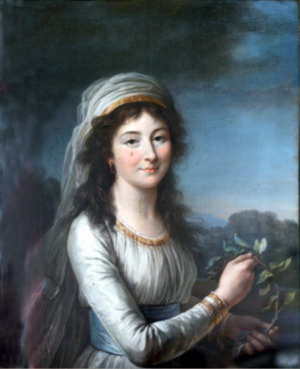 Portrait de Geneviève Journu-Auber (1776 - 1831)