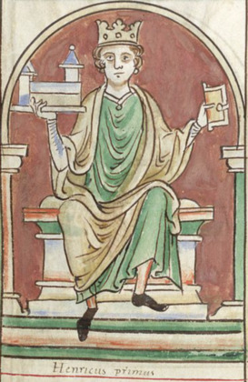 Portrait de Henry Beauclerc (1068 - 1135)