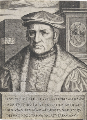 Portrait de Erasmus II Schetz (ca 1476 - 1550)