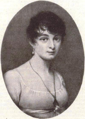 Portrait de Henriette Lebrun de Rochemont ( - 1836)