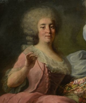 Portrait de Charlotte Geneviève Madeleine Aubert d'Aubigny (1745 - 1828)