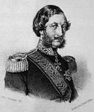 Portrait de August von Sachsen-Coburg und Gotha (1818 - 1881)