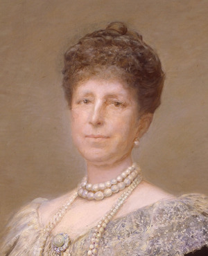 Portrait de Maria Christina von Habsburg-Lothringen (1858 - 1929)