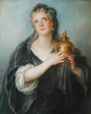 Portrait de  Adrienne Lecouvreur (1692 - 1730)