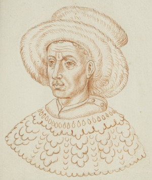 Portrait de Zeger le Courtroisin  ( - 1337)