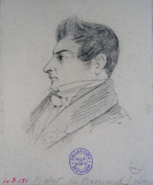 Portrait of Claude René Bacot de Romand (1782 - 1853)