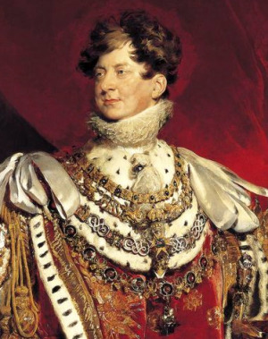 Portrait de George IV of United Kingdom (1762 - 1830)