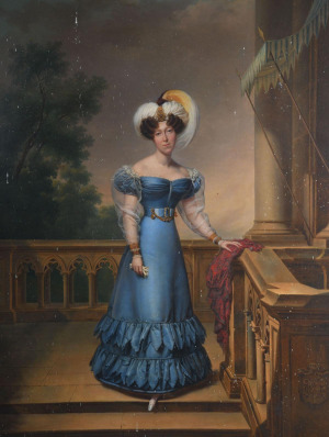 Portrait de Mathilde Le Vasseur de Guernonval (1787 - 1839)