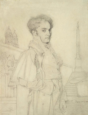 Portrait de Adolphe de Colombet de Landos (1784 - 1823)