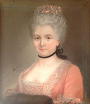 Portrait de Marie de Secondat de Montesquieu (1717 - 1784)