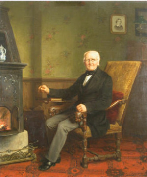 Portrait de Johann Ludwig von Knoop (1821 - 1894)