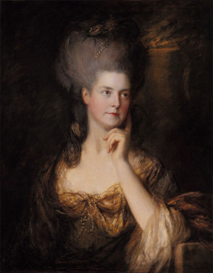 Portrait de Maria Walpole (1736 - 1807)