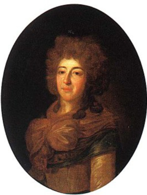 Portrait of Екатерина Дмитриевна Трубецкая (1749 - 1799)