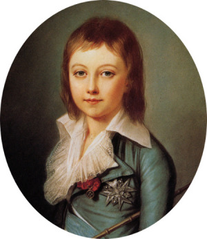 Portrait de Louis  XVII de France (1785 - 1795)