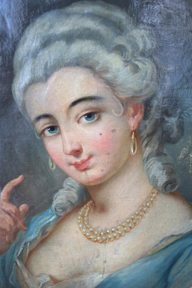 Portrait of Agnès Berthelot de Pléneuf (1698 - 1727)