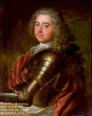 Portrait of Claude de Saint-Blimond ( - 1753)