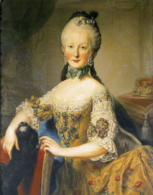 Portrait de Maria-Elisabeth von Habsburg-Lothringen (1743 - 1808)