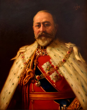 Portrait de King Edward VII (1841 - 1910)