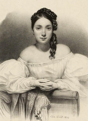 Portrait de Juliette Drouet (1806 - 1883)