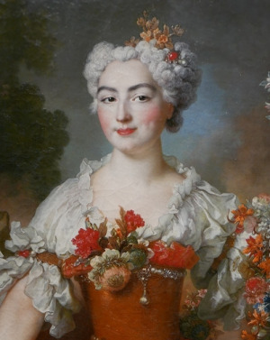 Portrait de Angélique de Simiane (ca 1704 - 1782)