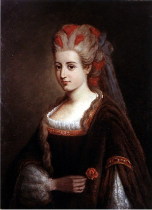 Portrait de Marie-Charlotte Trottier Desrivières (1723 - 1779)