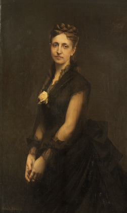 Portrait of Marie Stéphanie Lippens (1850 - 1918)