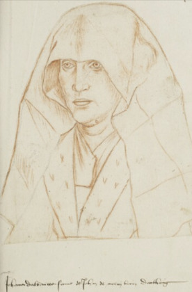 Portrait de Jeanne d'Abbeville (ca 1400 - 1480)