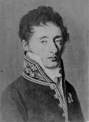 Portrait de Gustave de Laage de Bellefaye (1786 - 1857)
